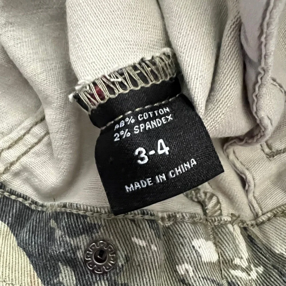 Kids‎ OPS Denim Jacket Camo Size 3-4